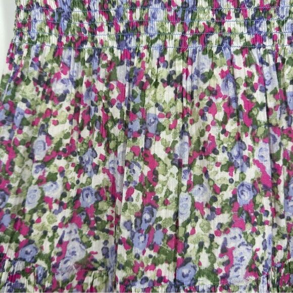 LAUREN RALPH LAUREN Black Label Women’s Ditzy Floral MIDI Dress Sz 10 - Picture 2 of 8